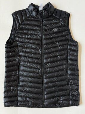 Mountain Hardwear Mens M Ghost Whisperer 2 Vest Black Down Puffer Jacket NEW NWT